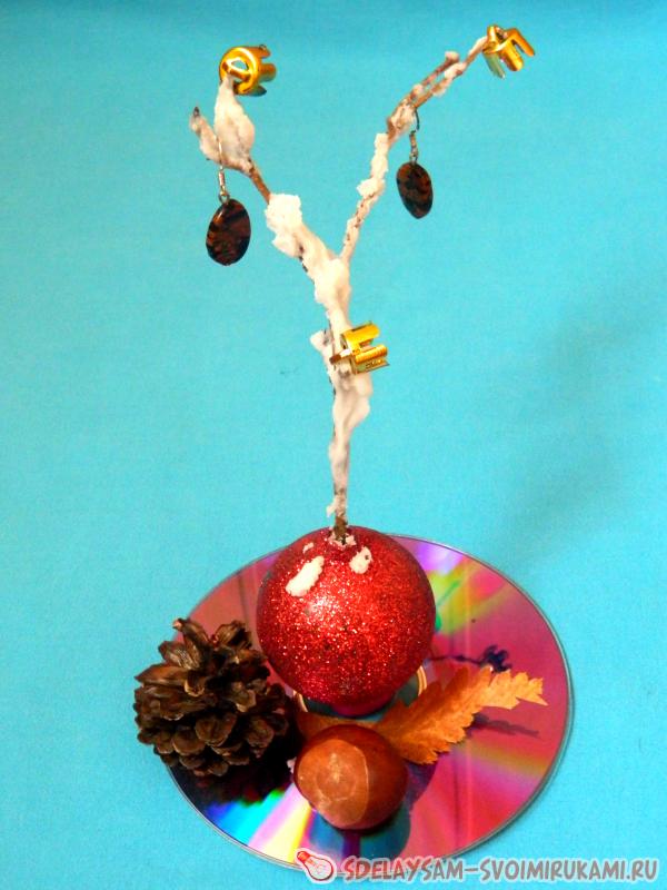 Варим снежную веточку