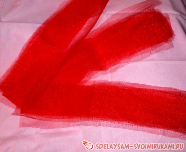 необходимо нарезать полоски