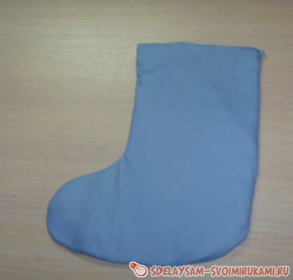 сшиваем каждый чулок