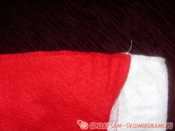 Сшиваем нашу деталь