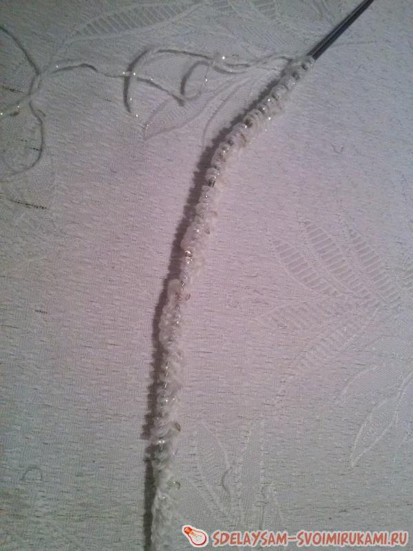 Оригинальный хомут с вышивкой