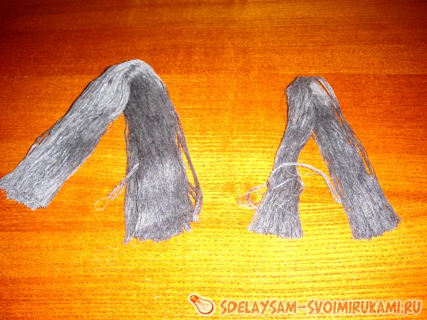 Кукла оберег из нитей