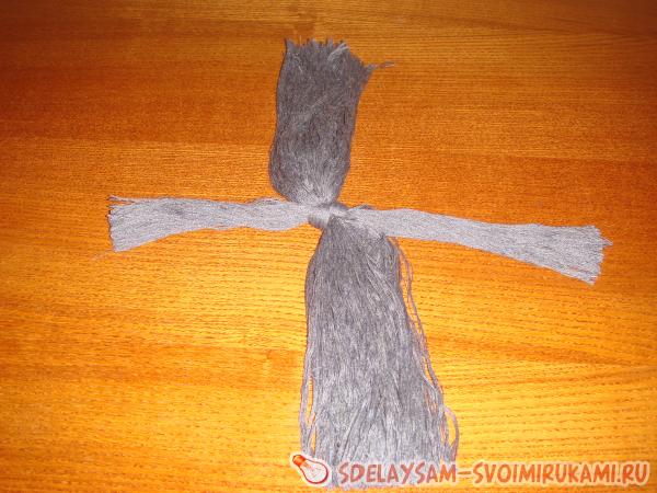 Кукла оберег из нитей