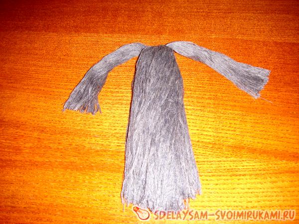 Кукла оберег из нитей