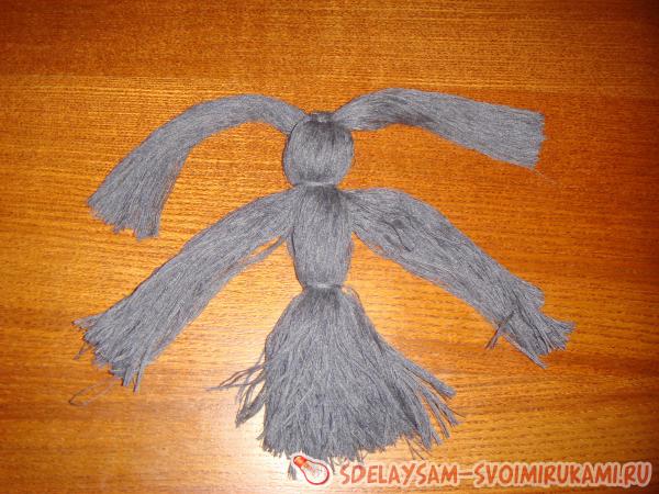 Кукла оберег из нитей