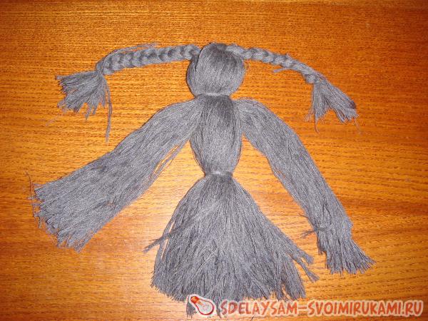 Кукла оберег из нитей