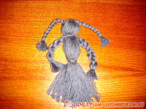 Кукла оберег из нитей