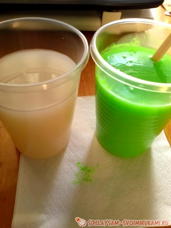 замешиваем компаунд