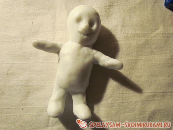 Нестандартный снеговик