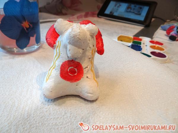 Круторогий барашек символ года