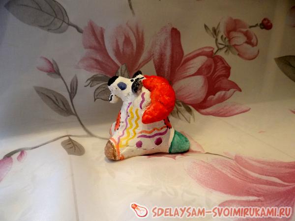 Круторогий барашек символ года