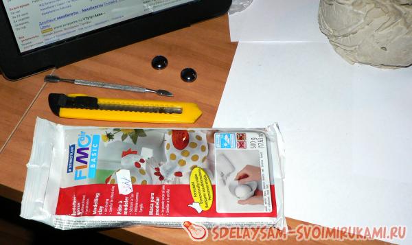 Лепка фигурки совенка