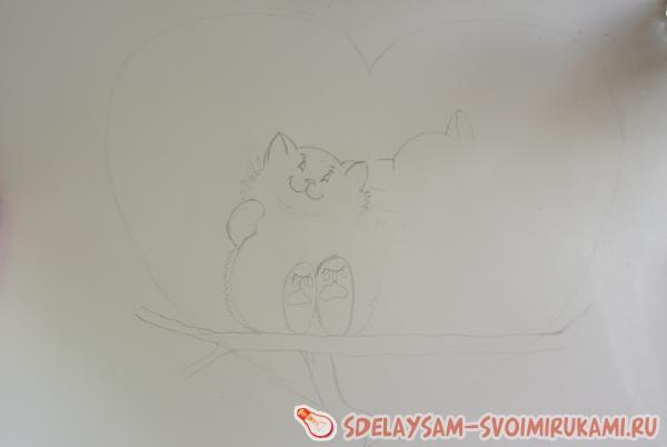 Влюбленные котейки