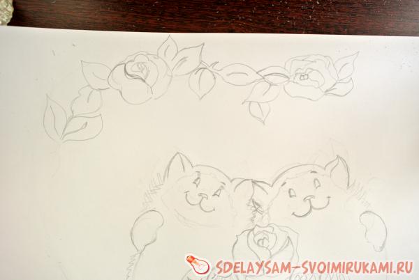 Влюбленные котейки