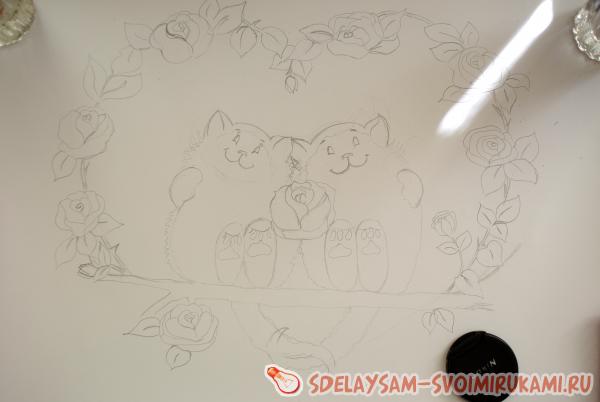 Влюбленные котейки