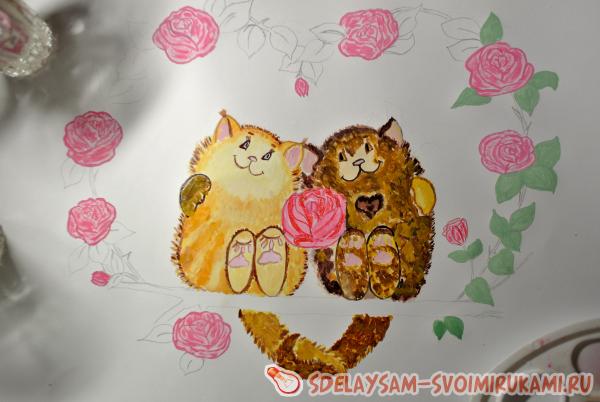 Влюбленные котейки