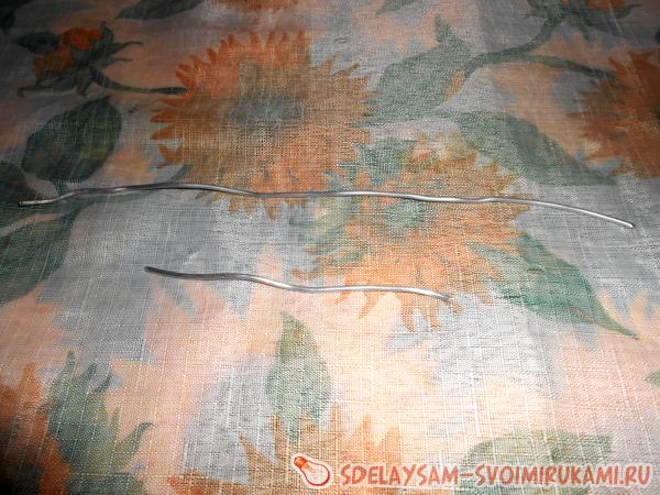 возьмем алюминиевую проволоку