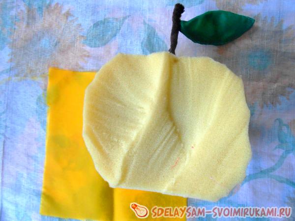 Обшиваем яблоко