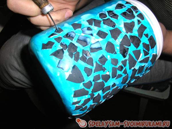 приклеиваем ломаную