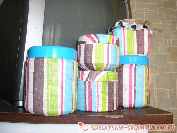 Красивые баночки для кухни