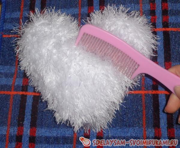 Пушистая валентинка