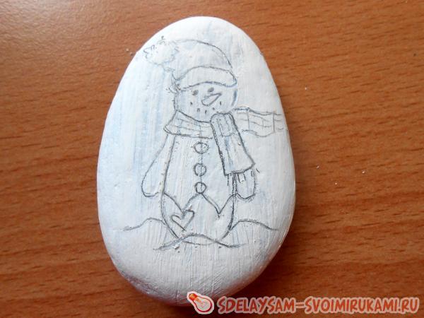 наносим набросок будущего изображения