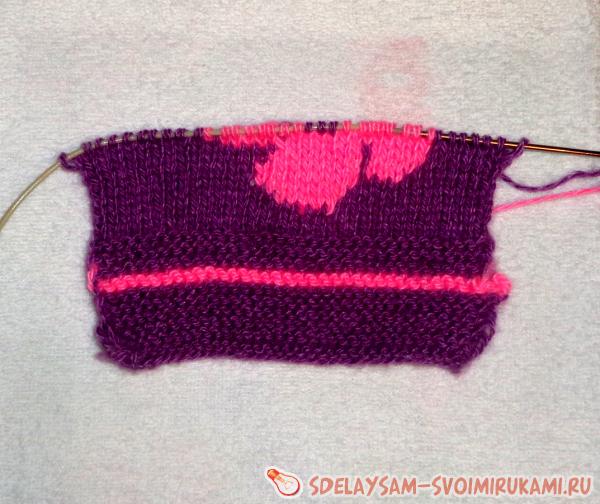 Вязаная детская сумочка