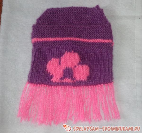 Вязаная детская сумочка