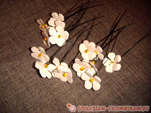 Мини букетик ромашек