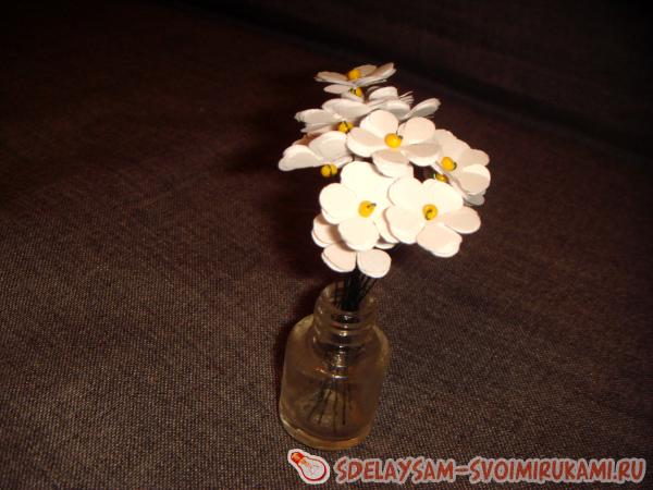 Мини букетик ромашек