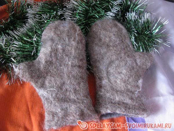 Мелкий ремонт валяных вещей