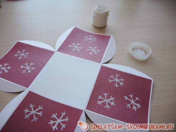 украшаем коробку