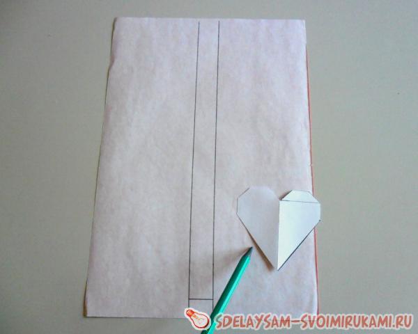 подарочная коробочка в виде сердца