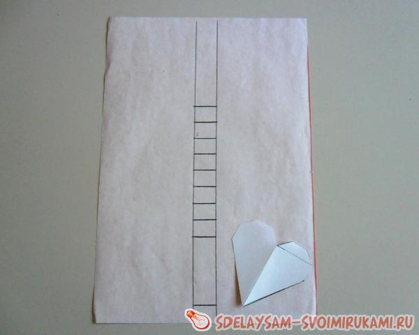 подарочная коробочка в виде сердца