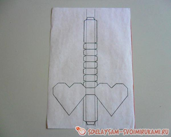 подарочная коробочка в виде сердца