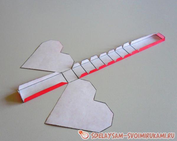 подарочная коробочка в виде сердца