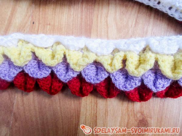 Заканчиваем кружево