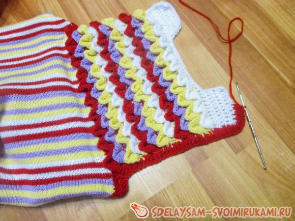 Начинаем обвязку проймы