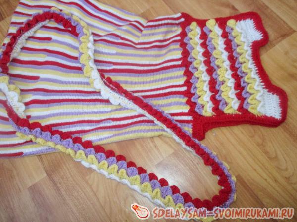 осталось пришить наше кружево