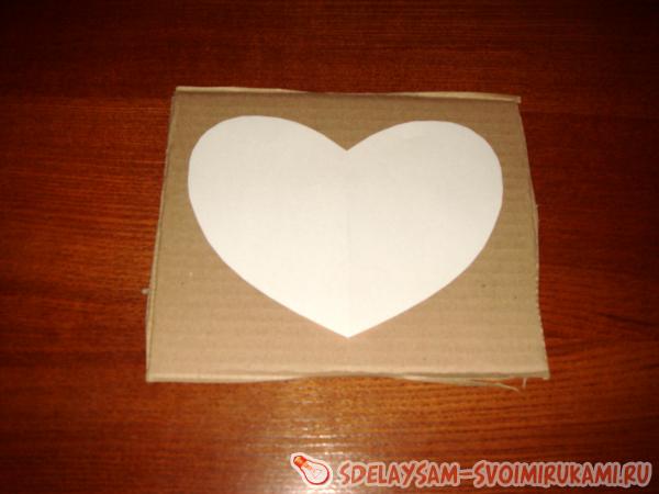 нарисовать большое сердце