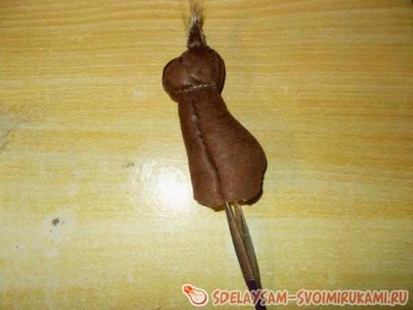 Пришиваем готовое туловище