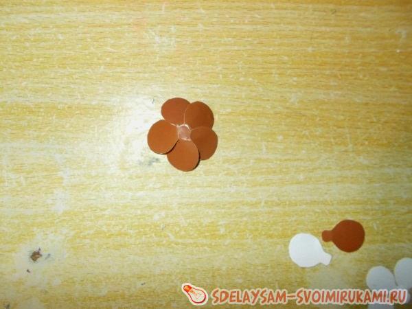 Склеиваем чешуйки