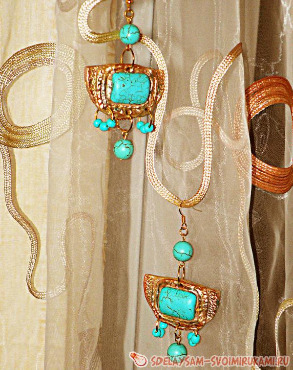 Египетские серьги