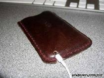 Кожаный чехол для плеера