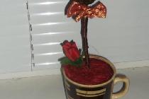 Сердце с кофе