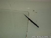 Режем обычное стекло, обычными ножницами