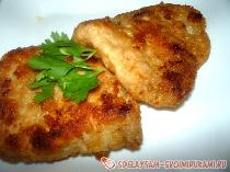 Шницель из свинины