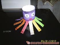 Веселый осьминог