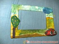 Рамочка для фотографий из соленого теста Молния МАККВИН