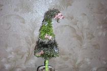 Изготовление вязанной елки